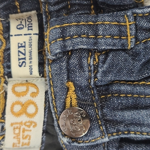 Vintage Lined Warm Denim Classic Jeans - Size 0-3 Months - Picture 4 of 9